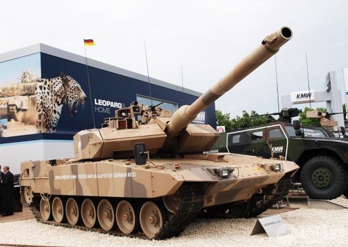 Xe tăng Leopard 2A7+ của Đức